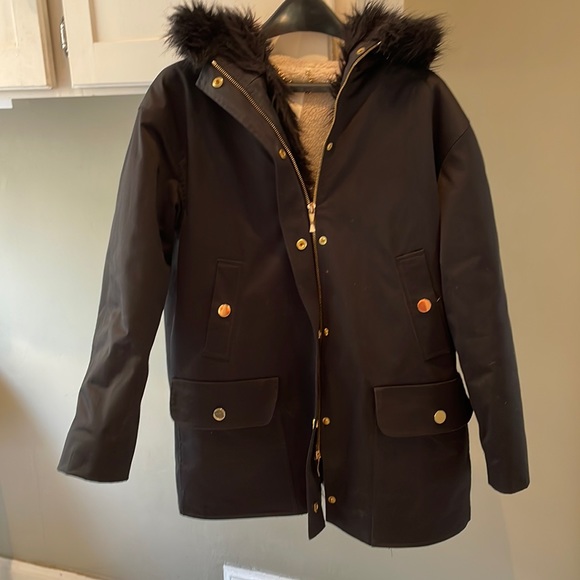 Kate Spade New York Matt Satin Parks Winter Coat - Picture 3 of 10
